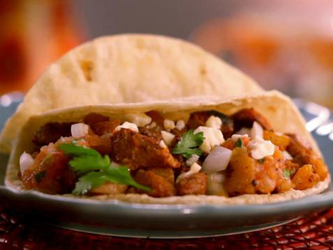 Horizontal Tacos al Pastor