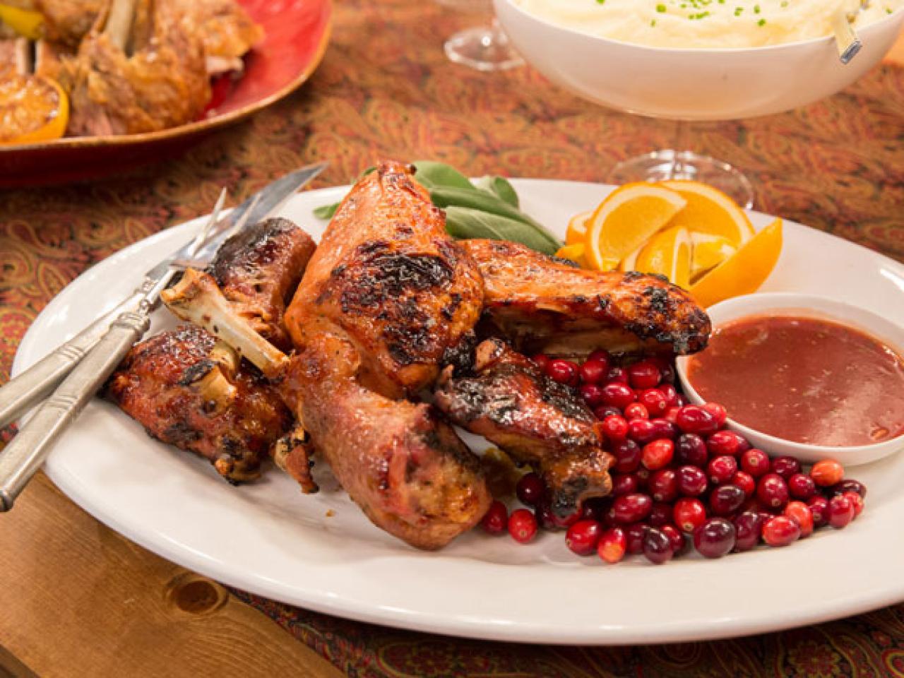 Dutch Oven Turkey Breast with Cranberry Orange Glaze - The Healthy Epicurean