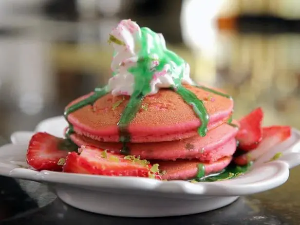 Strawberry Margarita Pancakes Recipe | Food Network