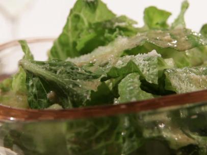 Romaine Salad with Parmesan Vinaigrette-image