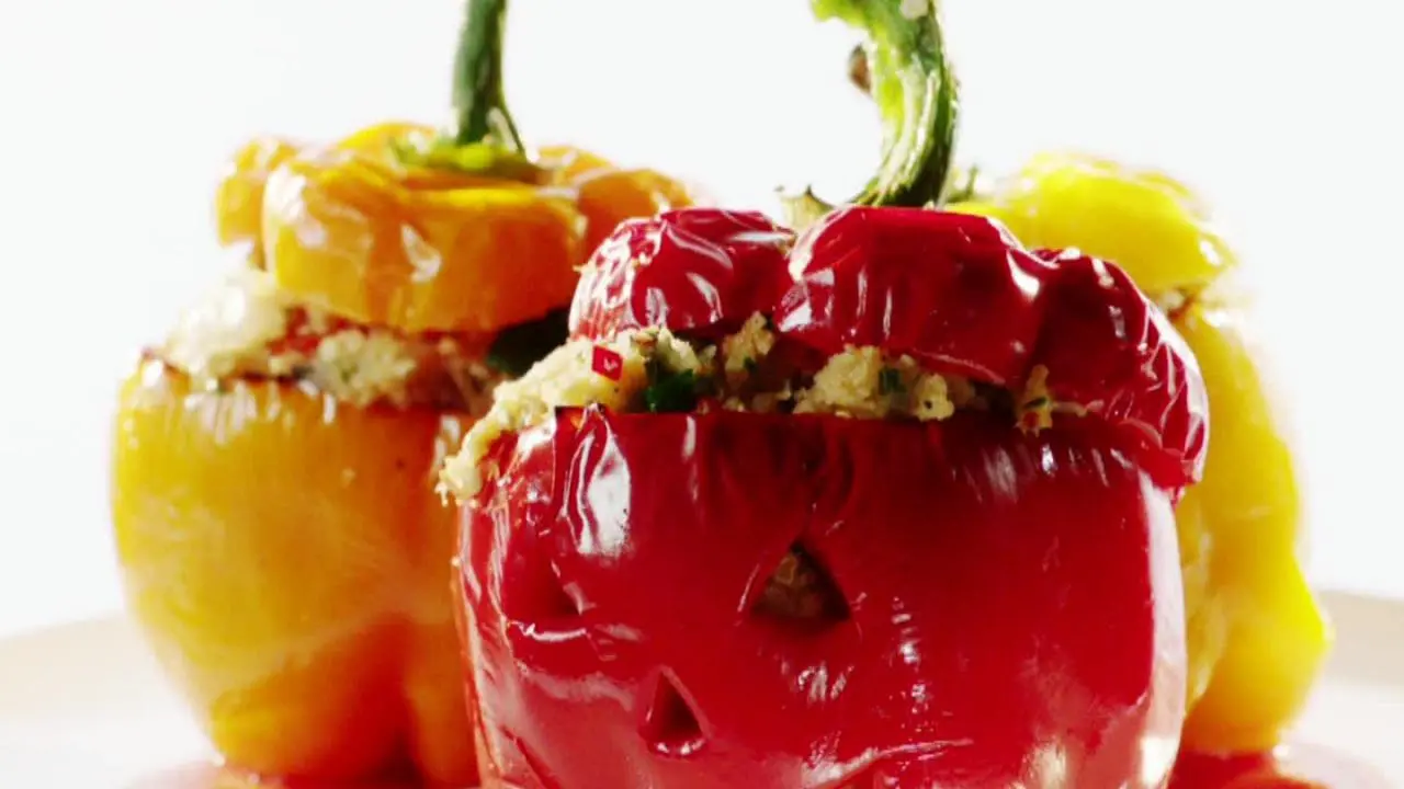 Ratatouille-Stuffed Peppers
