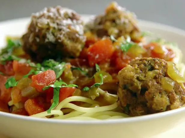 Spaghetti and Meatballs Recipe | Ted Allen | Food Network