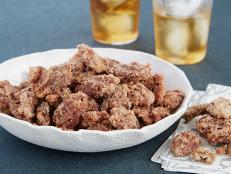 Trisha Yearwood's candied pecans from Food Network are a perfect treat for your holiday party.