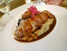When prompted for an unforgettable dinner, Emeril doesn't take long in answering. On The Best Thing I Ever Ate, Emeril admits he twice ordered Fearing's Roasted Van Vooren Ranch Pheasant. With a luxurious dining hall and nearby poolside and spa dining, Fearing's knows how to handle extravagance.