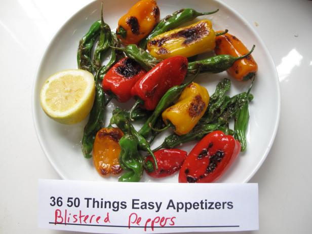 blistered peppers