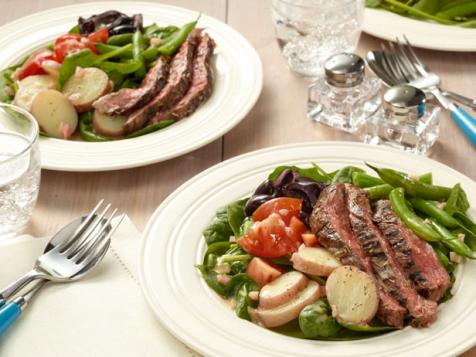 Grilled Steak Salad Nicoise
