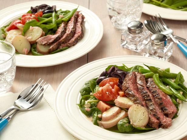 Grilled Steak Salad Nicoise_image