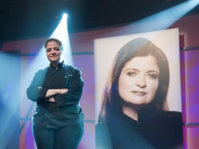 Rival Chef Alex Guarnaschelli as "Heritage" as seen on Food Network’s Season 5.