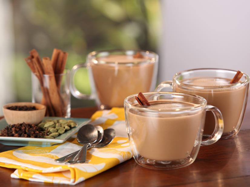 Homemade Coconut Chai Tea Latte Recipe Bobby Flay Food