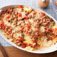 Food Network's Beef and Cheddar Casserole