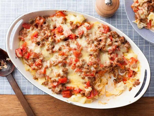 Beef and Cheddar Casserole Recipe | Food Network Kitchen