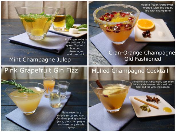 Champagne Cocktail Varieties