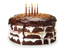 S'mores Birthday Cake