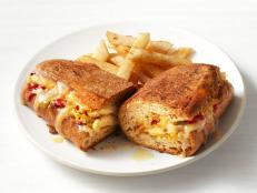 This plant-forward version of a pressed and grilled Cuban sandwich features tofu marinated in a bright, citrusy mix of onion, garlic, olive oil and orange juice. Forget eating potato chips alongside your sandwich: This one is served with wonderfully crunchy raw jicama, the slightly sweet root vegetable best known from Mexican dishes.