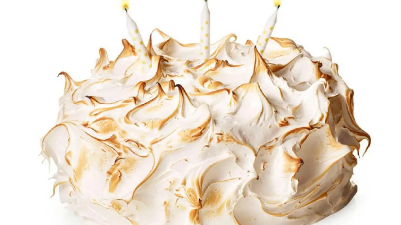 Lemon Meringue Cake