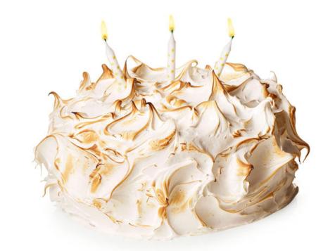 Lemon Meringue Cake