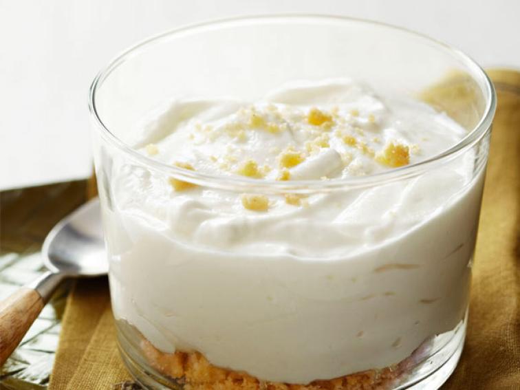 LemonYogurt Mousse Recipe Food Network Kitchen Food Network