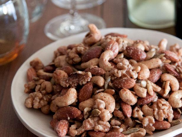 Sweet and Spicy Nuts for New Year's Eve