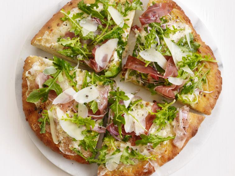 Arugula-Prosciutto Pizza Recipe | Food Network Kitchen | Food Network