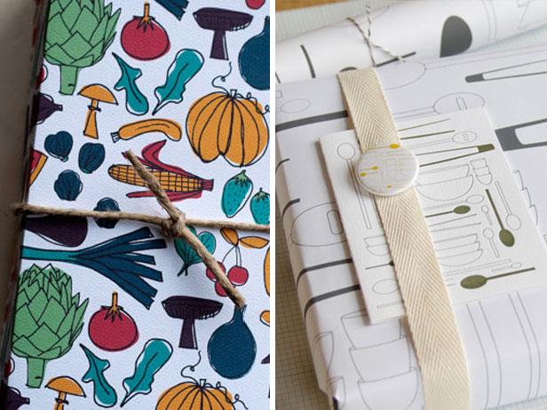 Food-Inspired Wrapping Paper