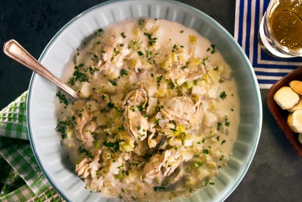 Oyster Chowder Recipe | Kelsey Nixon | Food Network