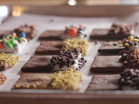 Chocolate Cookies with Dipping Bar