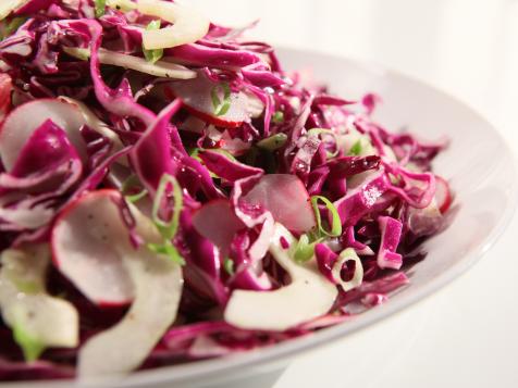 Radish and Cucumber Slaw