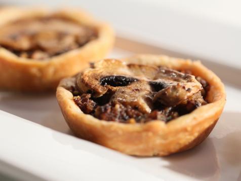 Mushroom Walnut Tarts