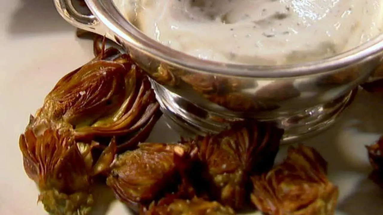 Deep-Fried Baby Artichokes
