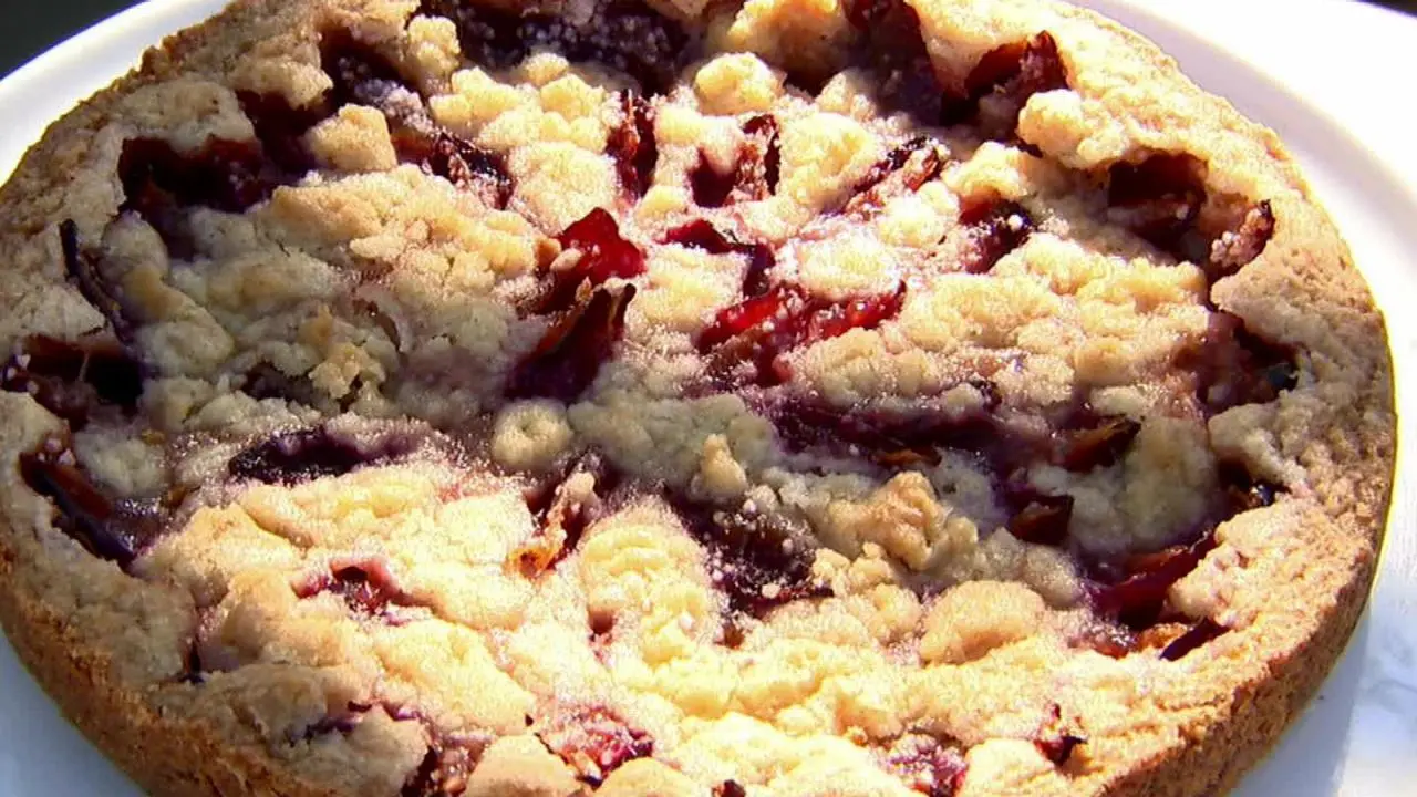 Ina's Italian Plum Tart