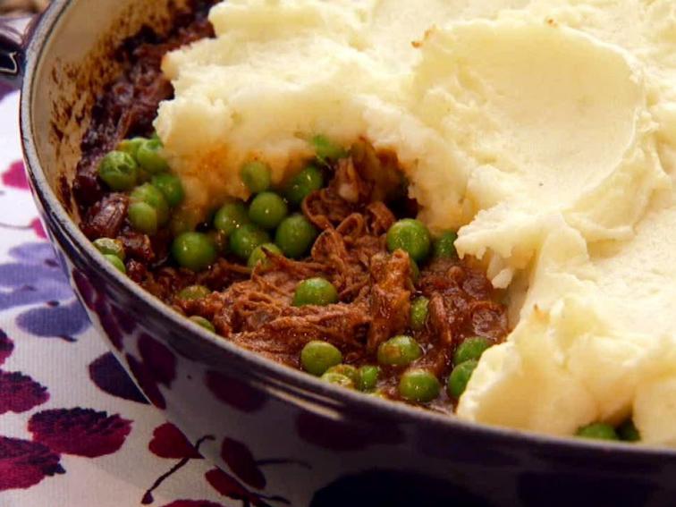 BBQ Brisket Shepherd's Pie Recipe The Neelys Food Network