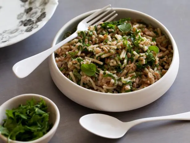 Herbed Farro Pilaf Recipe | Food Network Kitchen | Food Network