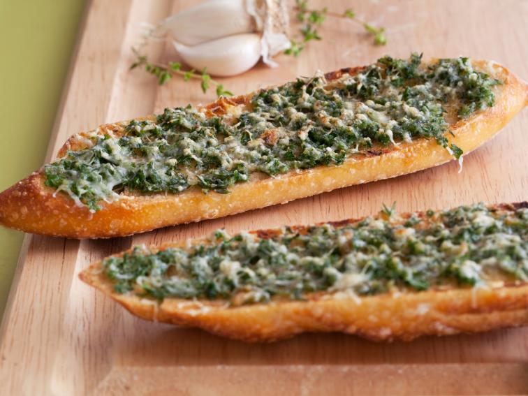 WholeGrain Herbed Garlic Bread Recipe Food Network Kitchen Food