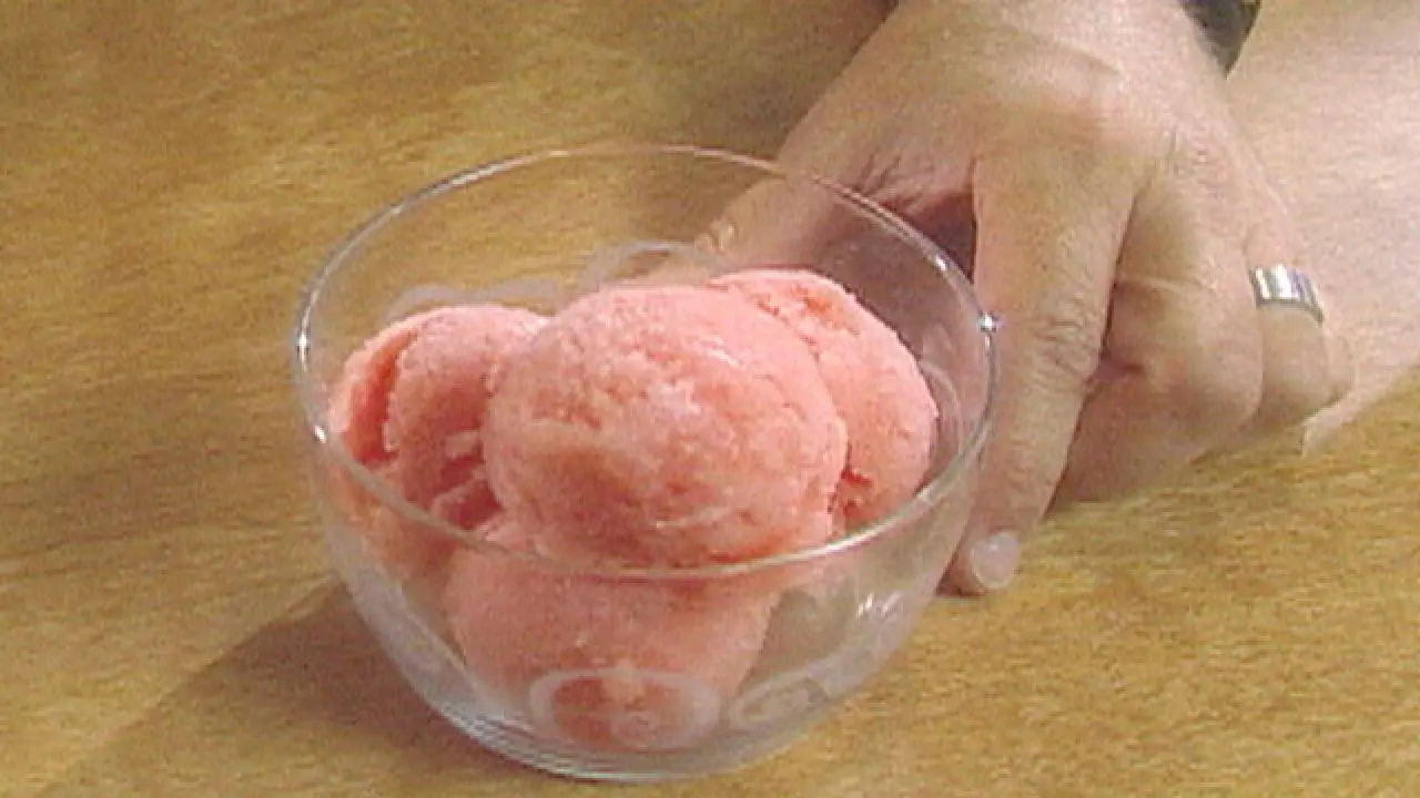 Alton's Melon Sorbet