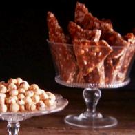hazelnut crunch noci croccante prepared by Giada de Laurentiis. 