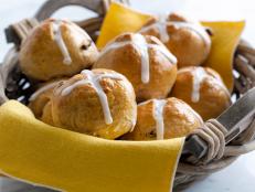 Celebrate the Easter holiday with Food Network's recipes for Easter breads including hot cross buns, braided breads and more.