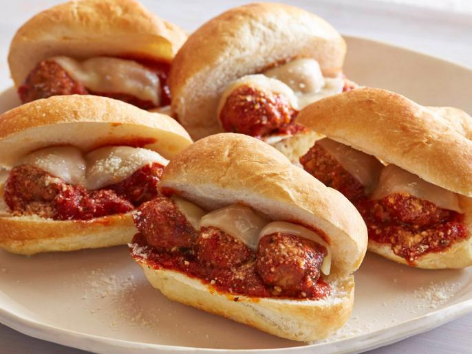 Mini Meatball Heroes Recipe Giada De Laurentiis Food Network