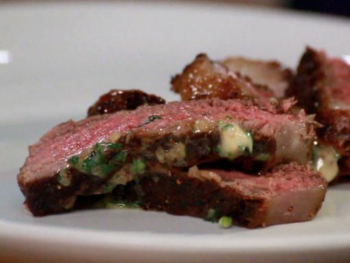 Seared Porterhouse with Oozing Maitre d' Butter Recipe | Alex ...