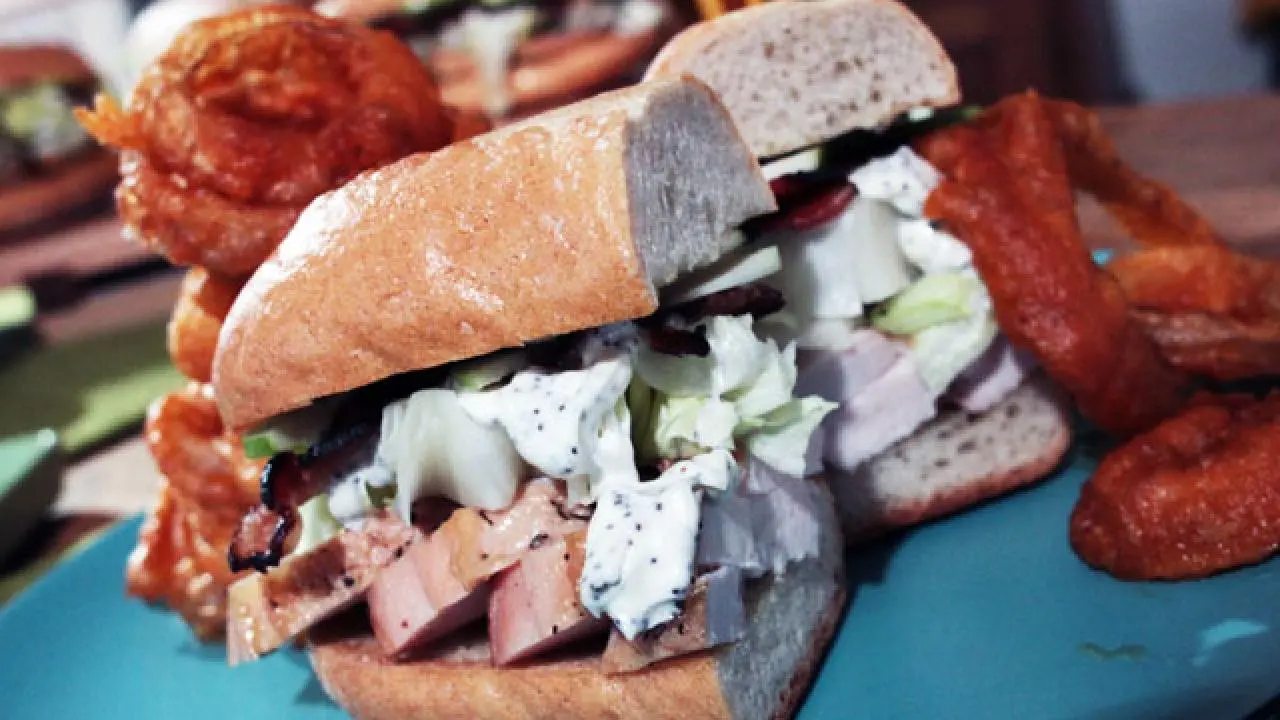 Alex's Layered Turkey Sandwich