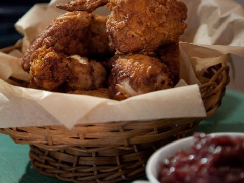 Fried Chicken in a Basket