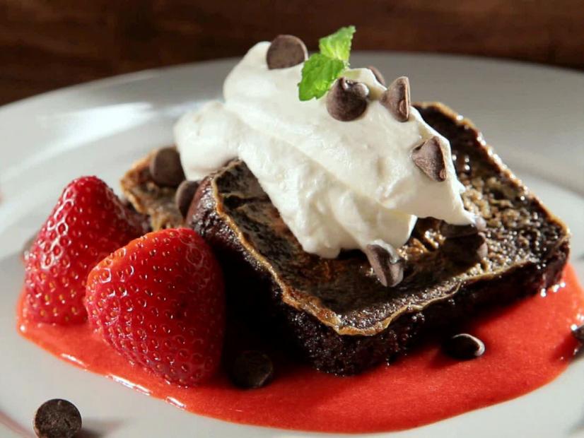 Decadent Chocolate French Toast Recipe Sandra Lee Food Network