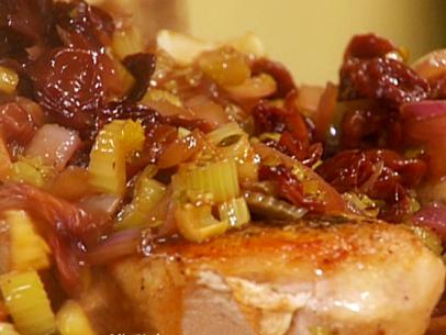 Cherry chicken is elegant enough for a holiday, easy enough for everyday - made by Rachael Ray on 30 Minute Meals. 