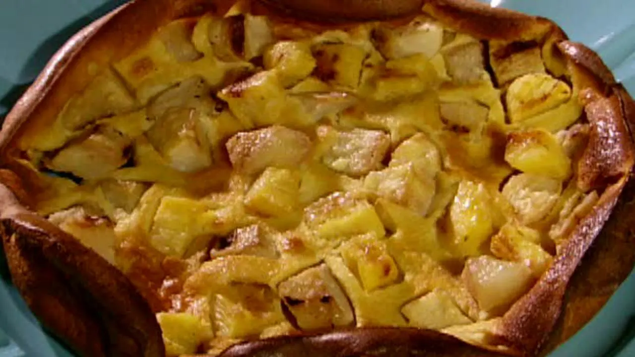 Grilled Fruit Clafoutis