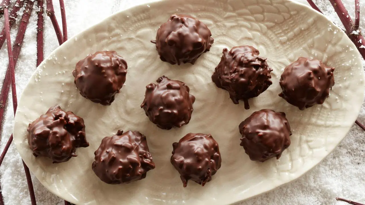 Chocolate Coconut Balls