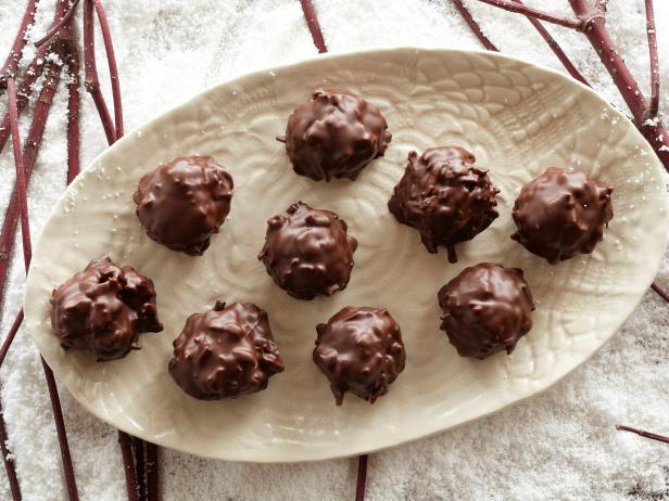 Alton Brown's Chocolate Coconut Balls