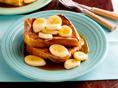 Texas French Toast Bananas Foster Recipe Guy Fieri Food Network