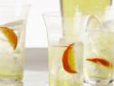 Three glasses of orangecello