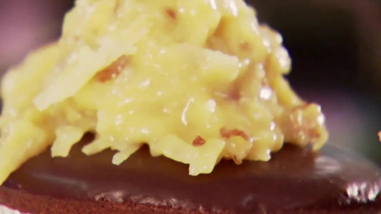 German Chocolate Cupcakes
