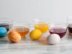 Learn how to naturally color your own Easter eggs from Food Network Magazine. It's a fun method to do with your kids at home.