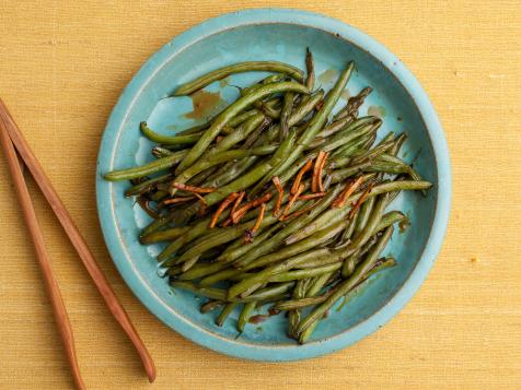 Sweet and Salty Glazed Green Beans